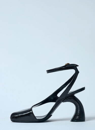 アシンメトリーヒール Dries Van Noten アシンメトリーヒール ブラウン dvn0257004