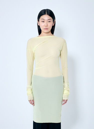 Hoan Top Dries Van Noten Hoan Top Yellow dvn0258006