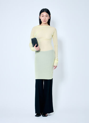Hoan Top Dries Van Noten Hoan Top Yellow dvn0258006