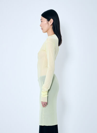 Hoan Top Dries Van Noten Hoan Top Yellow dvn0258006