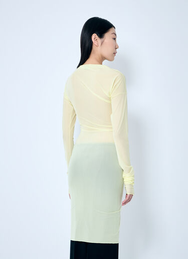 Hoan Top Dries Van Noten Hoan Top Yellow dvn0258006
