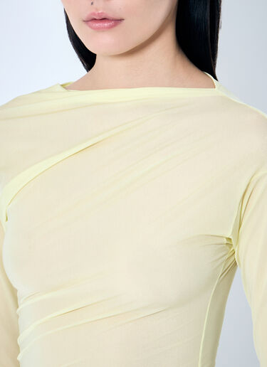 Hoan Top Dries Van Noten Hoan Top Yellow dvn0258006