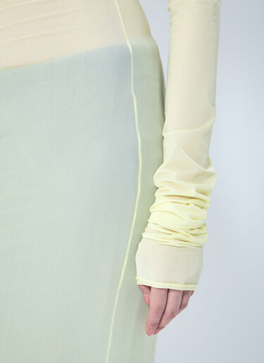 Hoan Top Dries Van Noten Hoan Top Yellow dvn0258006