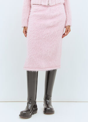 Dries Van Noten 蓬松中长半裙 粉色 dvn0258007