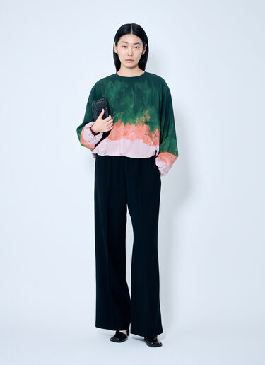 Dries Van Noten Capo Blouse Green dvn0258012