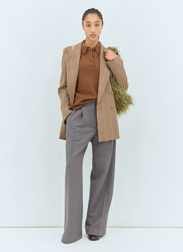 폴로 스웨터 Dries Van Noten 폴로 스웨터 브라운 dvn0258026