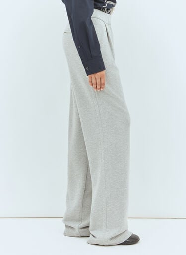 Slouchy Track Pants Dries Van Noten Slouchy Track Pants Grey dvn0258027
