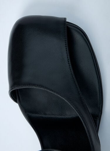 Dries Van Noten レザーヒール ブラック dvn0259001