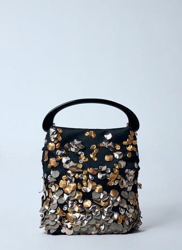 マイクロ装飾付きバッグ Dries Van Noten マイクロ装飾付きバッグ ブラック dvn0259007