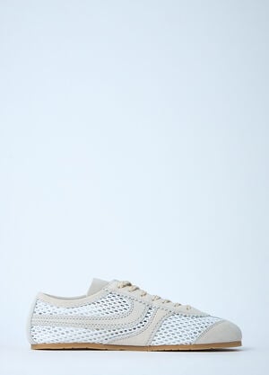 Dries Van Noten Mesh Low-Top Sneakers White dvn0259010