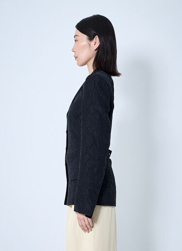 Textured Blazer Dries Van Noten Textured Blazer Black dvn0260004