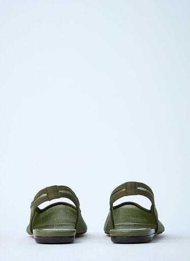 网眼布便鞋 Dries Van Noten 网眼布便鞋 卡其色 dvn0260023