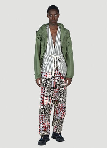 Engineered Garments サルエルパンツ ブラック egg0152019