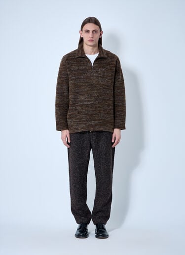 Zip-Up Sweater Engineered Garments Zip-Up Sweater Brown egg0154009
