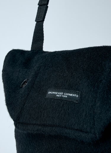Engineered Garments Logo Patch Crossbody Bag Black egg0154021