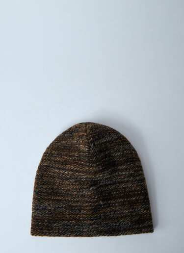 Knit Beanie Hat Engineered Garments Knit Beanie Hat Brown egg0154024
