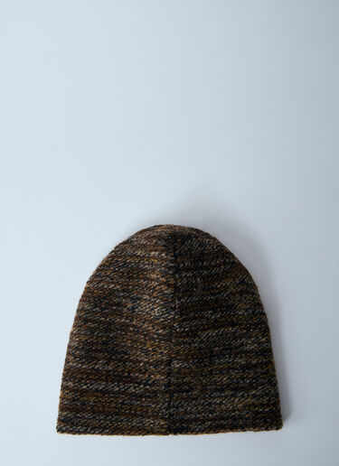 Knit Beanie Hat Engineered Garments Knit Beanie Hat Brown egg0154024