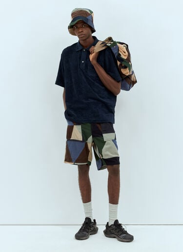 毛圈 Polo 衫 Engineered Garments 毛圈 Polo 衫 蓝色 egg0156005