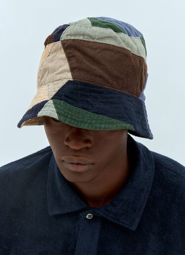 拼布渔夫帽 Engineered Garments 拼布渔夫帽 棕色 egg0156015