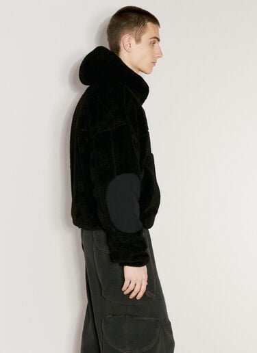 Entire Studios Fluffy Fleece V2 Hooded Sweatshirt Black ent0156008