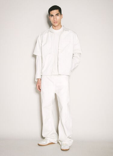 Duty Short-Sleeve Shirt Entire Studios Duty Short-Sleeve Shirt Cream ent0157013