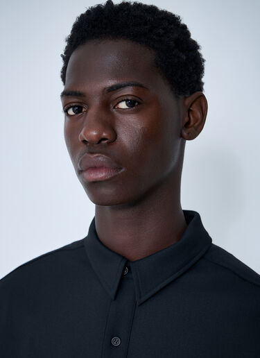 Giant Wool-Blend Shirt Entire Studios Giant Wool-Blend Shirt Black ent0159020