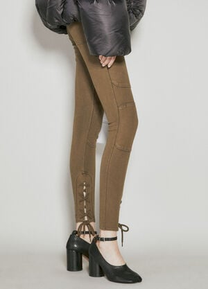 Entire Studios Football Leggings Khaki ent0253039