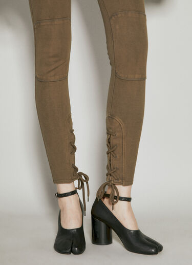 Entire Studios Football Leggings Khaki ent0253039