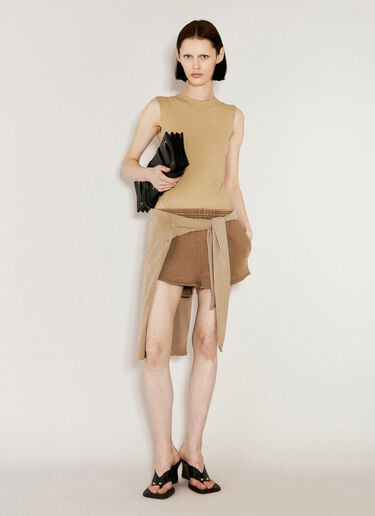 Sleeveless Bodysuit Entire Studios Sleeveless Bodysuit Beige ent0255022