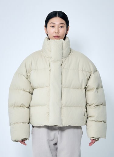 Entire Studios MML Puffer Jacket Cream ent0258001