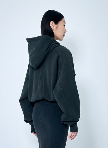 Double Double Hooded Sweatshirt Entire Studios Double Double Hooded Sweatshirt Black ent0258010