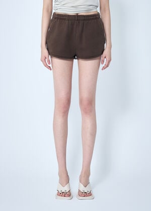 Entire Studios Micro Shorts Brown ent0258014