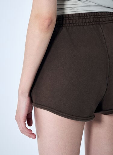 Micro Shorts Entire Studios Micro Shorts Brown ent0258014