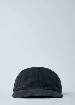 Entire Studios Cotton Twill Baseball Cap Black ent0357005