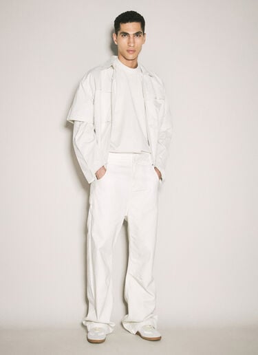Heavy Long Sleeve T-Shirt Entire Studios Heavy Long Sleeve T-Shirt Off white ent0358001