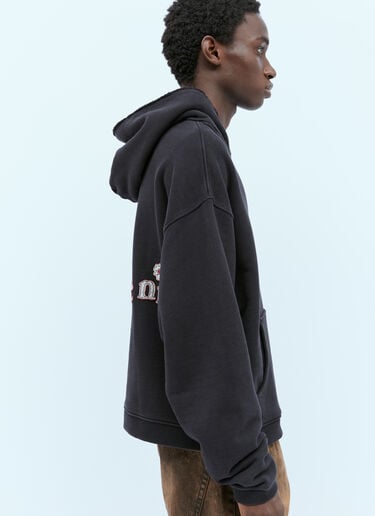 ERL Venice Hooded Sweatshirt Black erl0154010