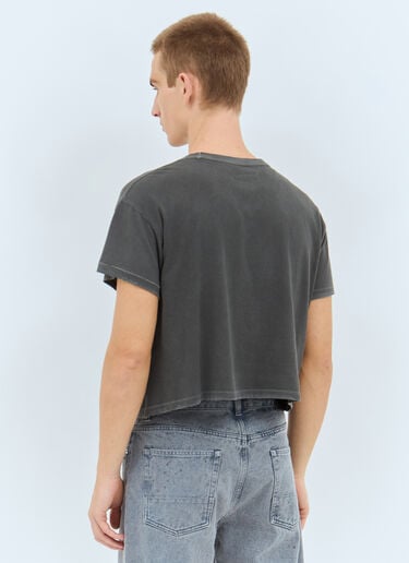 California Distressed T-Shirt ERL California Distressed T-Shirt Grey erl0158009