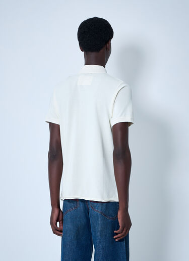 Script Polo Shirt ERL Script Polo Shirt White erl0160004