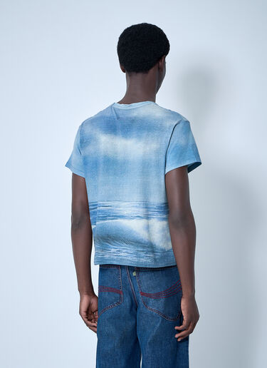 Knit Storm T-Shirt ERL Knit Storm T-Shirt Blue erl0160005