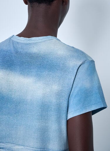 ERL Knit Storm T-Shirt Blue erl0160005
