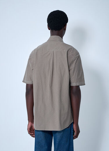 Woven Plaid Shirt ERL Woven Plaid Shirt Brown erl0160012