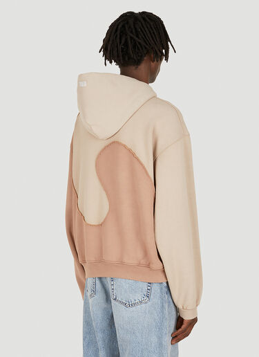 ERL Wave Hooded Sweatshirt Brown erl0348010