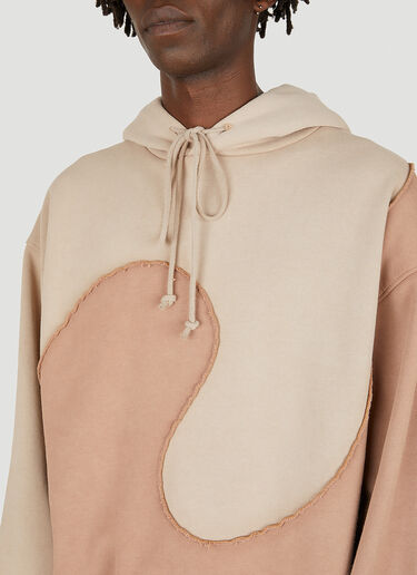 ERL Wave Hooded Sweatshirt Brown erl0348010