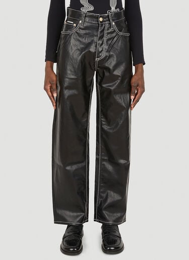 Benz Vegan Leather Pants Eytys Benz Vegan Leather Pants Black eyt0349009