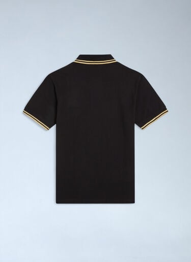 Logo Motif Polo Shirt Fred Perry Logo Motif Polo Shirt Black fry0162006