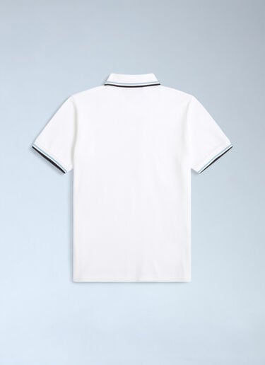 Logo Motif Polo Shirt Fred Perry Logo Motif Polo Shirt White fry0162007