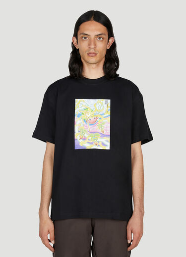 FUNGUYS ハート プロタゴニスト Tシャツ ブラック fun0154004