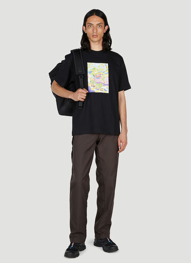 FUNGUYS ハート プロタゴニスト Tシャツ ブラック fun0154004