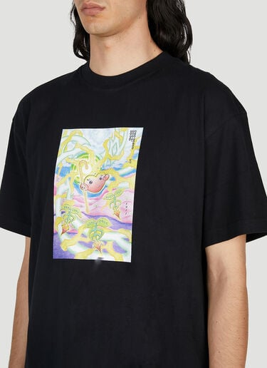 ハート プロタゴニスト Tシャツ FUNGUYS ハート プロタゴニスト Tシャツ ブラック fun0154004