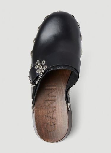 Retro Clogs GANNI Retro Clogs Black gan0248019